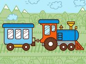 Play Trains For Kids Coloring