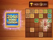 Play 2048 Wooden Edition