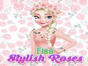 Play Elsa Frozen Stylish Roses