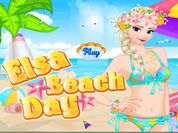 Play Elsa beach day