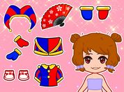 Play Lovely Doll Dress Up Game
