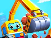 Play Little Panda Truck Team - Build The City