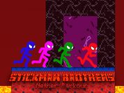 Play Stickman Brothers Nether Parkour