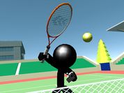 Play Stickman Tennis 3D