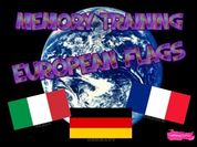 MEMORY TRAINING. EUROPEAN FLAGS