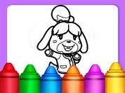 Play Animal Crossing Coloring Pages