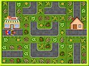 Play Pizza Delivery Puzzles