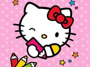Play Color By Number With Hello Kitty