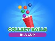 Play Collect Balls In A Cup
