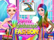 Girls Kaleidoscopic Fashion