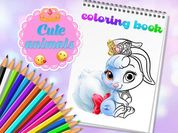 Play Cute Animals Coloring Book