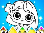 Play Coloring Dolls Game