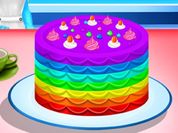 Play Cooking Rainbow Cake