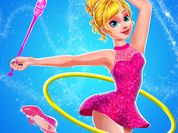 Play Gymnastic SuperStar Girls Dress Up