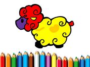 Play Baby Sheep Coloring Book