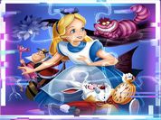 Play Alice in Wonderland Match3 Puzzle