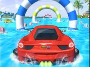 Water Surfing Car Stunts