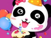 Play Happy Birthday Party With Baby Panda