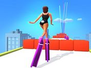 Play high tower heels rush run 3d-fat pusher high heel