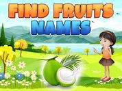 Play Find Fruits Names