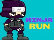 Play Ninja run 2d fun endless running
