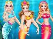 Play Princess Mermaid Style Dress Up