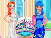Play Girls Colour Match and Dress up