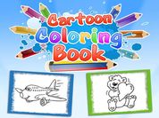Play Cartoon Coloring Book Game
