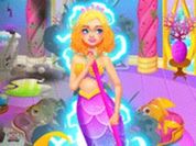 Play Mermaid Sea House Cleaning And Decorating
