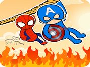 Play Hero Rescue: Rope Puzzle