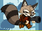 Play raccoon adventure game