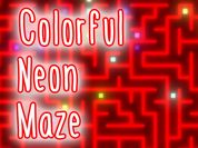 Play Colorful Neon Maze