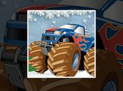 Play Winter Monster Truck Puzzles