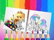 Play Sweet Pony Coloring Book