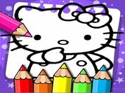 Hello Kitty Coloring Book