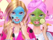 Play Best Friends Sleepover Party - Makeover Game
