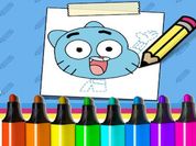 Play The Amazing World of Gumball: How to Draw Gumball