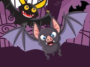 Scary Midnight Hidden Bats
