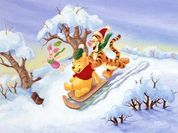 Play Winnie the Pooh Christmas Jigsaw Puzzle 2