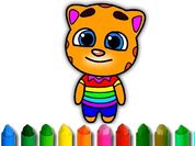 Play Talking Tom Coloring Book
