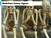 Play Skeletons Funny Jigsaw