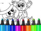 Play Baby Long Legs Coloring Pages