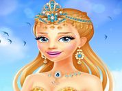 Play Princess Cool - Coloring Street Book Paint Game