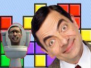 Play Mr Bean & Skibidi Tetris