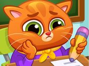 Play Lovely Virtual Cat At School