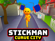 Play Stickman Curve City