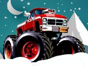 Play Winter Monster Trucks Race
