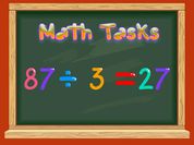 Math Tasks -True or False