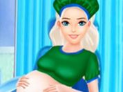 Play Mommy Pregnant Caring Game