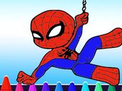 Play Spiderman Coloring Game